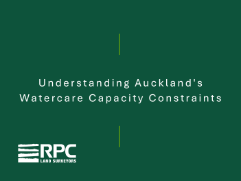 Auckland water infrastructure constraints