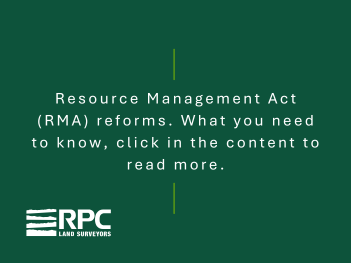 Resource Management Act RMA reforms impact on New Zealand land development planning and subdivision projects