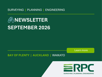 September 2026 RPC - Surveying Planning Engineering newsletter featuring land development, planning, surveying and engineering updates
